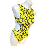 YELLOW HAPPY | Aria Cut-Out Bodysuit