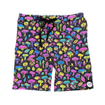 ELECTRIC MUSHROOM | Mens Shorts | Festival Shorts | Drawstring Shorts