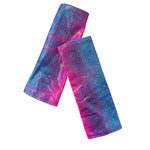 FESTIE BESTIE | Pink/Blue Holographic Gloves, Festival Accessories, Rave Gloves