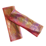 FESTIE BESTIE | Pink/Orange Holographic Gloves, Festival Accessories, Rave Gloves