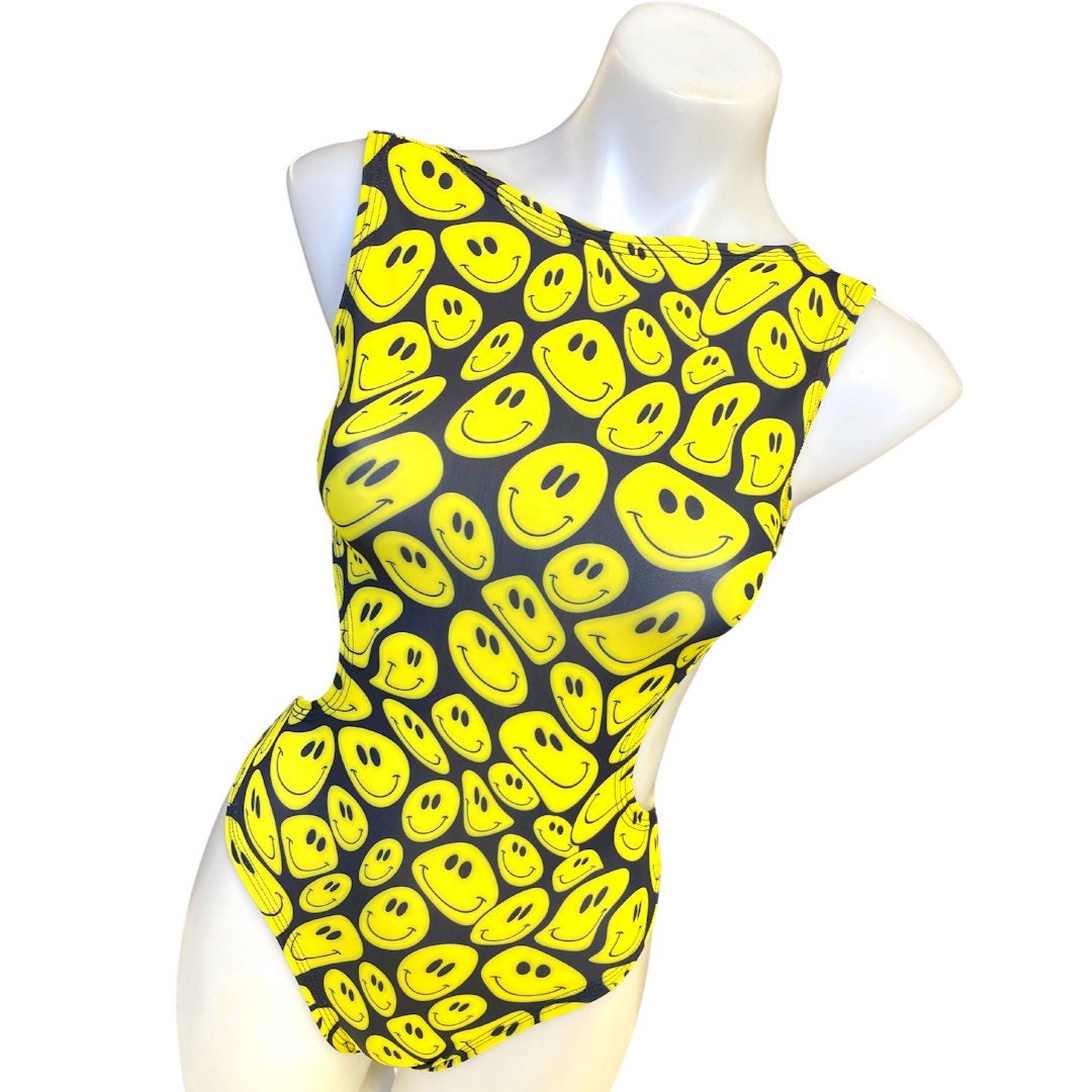YELLOW HAPPY | Aria Cut-Out Bodysuit