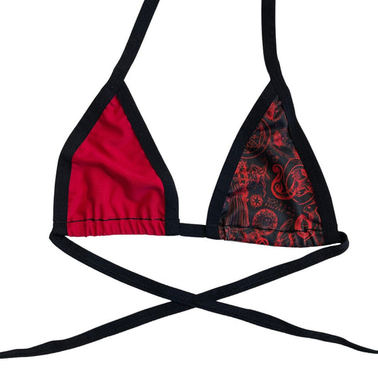 SPELLCASTER | Split Bikini Top, Women's Festival Top, Rave Top