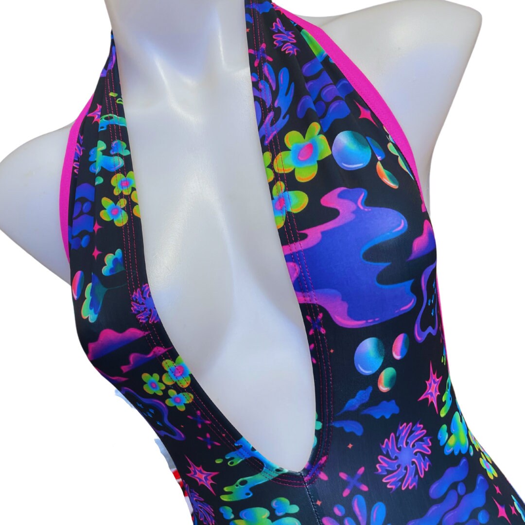 OTHER WORLD | Playsuit | Halter Romper | Festival Outfit | Rave Jumpsuit | Boho