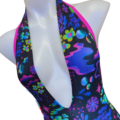 OTHER WORLD | Playsuit | Halter Romper | Festival Outfit | Rave Jumpsuit | Boho