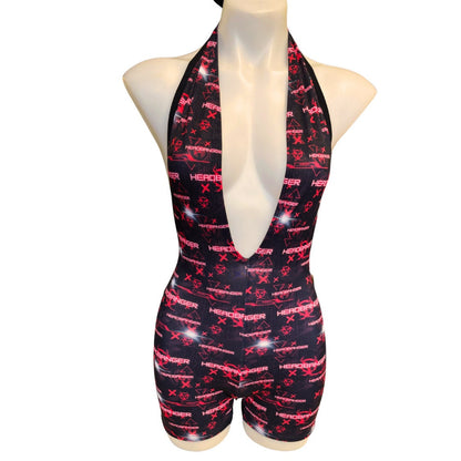 HEADBANGER  | Playsuit | Halter Romper | Festival Outfit | Rave Jumpsuit | Boho