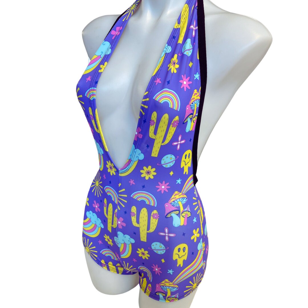 DESERT DAYTRIPPER | Playsuit | Halter Romper | Festival Outfit | Rave Jumpsuit | Boho