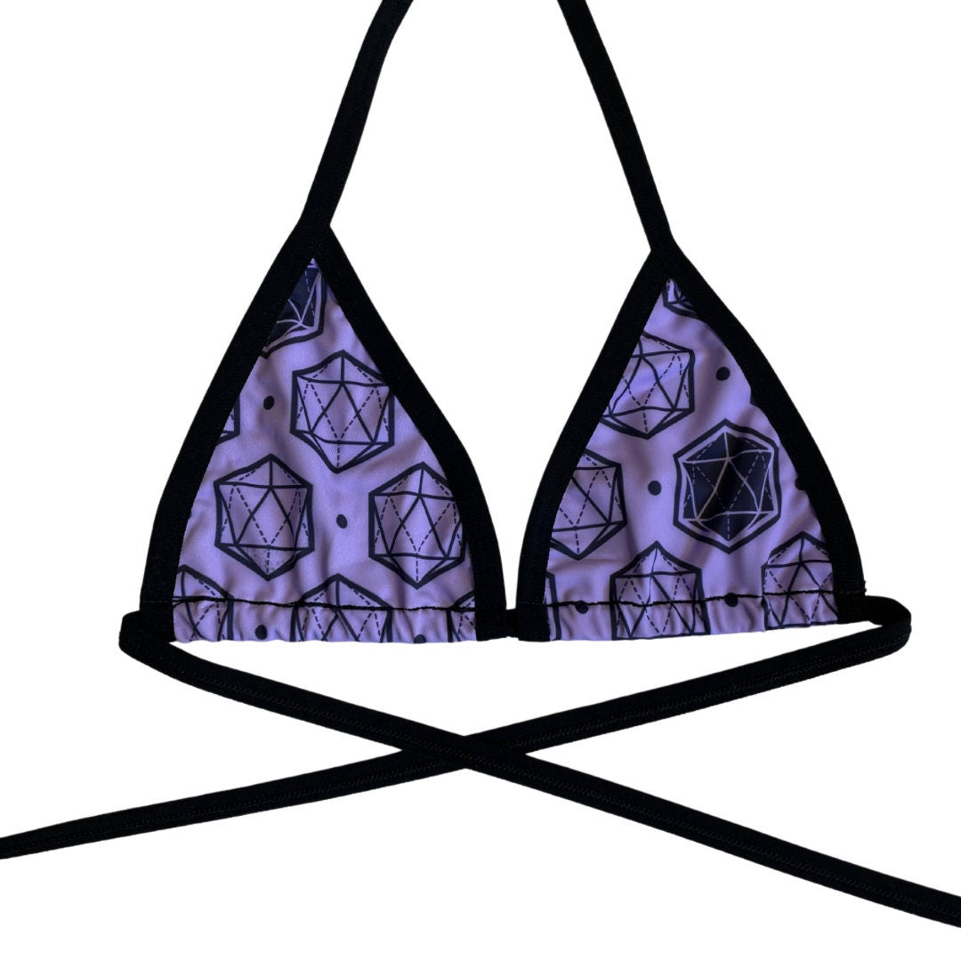 ICOSAHEDRON | Bikini Top, Women's Festival Top, Rave Top
