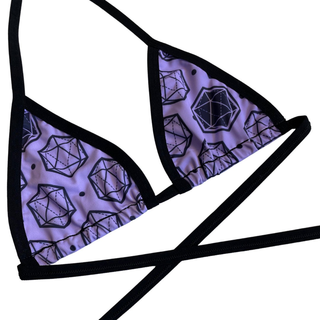 ICOSAHEDRON | Bikini Top, Women's Festival Top, Rave Top
