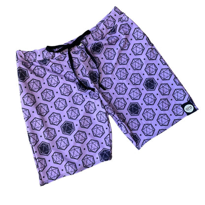 ICOSAHEDRON | Mens Shorts | Festival Shorts | Drawstring Shorts