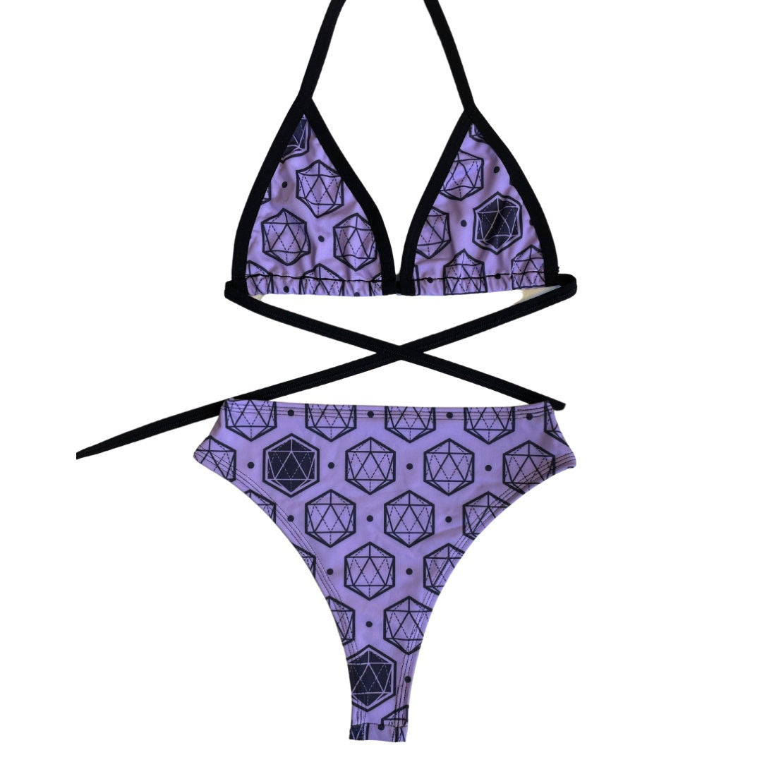 ICOSAHEDRON | Bikini Top, Women's Festival Top, Rave Top