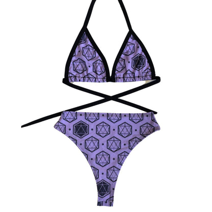 ICOSAHEDRON | Bikini Top, Women's Festival Top, Rave Top