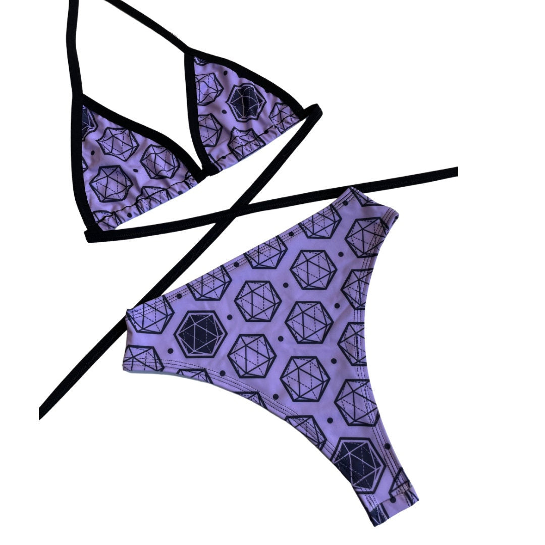 ICOSAHEDRON | Bikini Top, Women's Festival Top, Rave Top