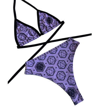 ICOSAHEDRON | Bikini Top, Women's Festival Top, Rave Top