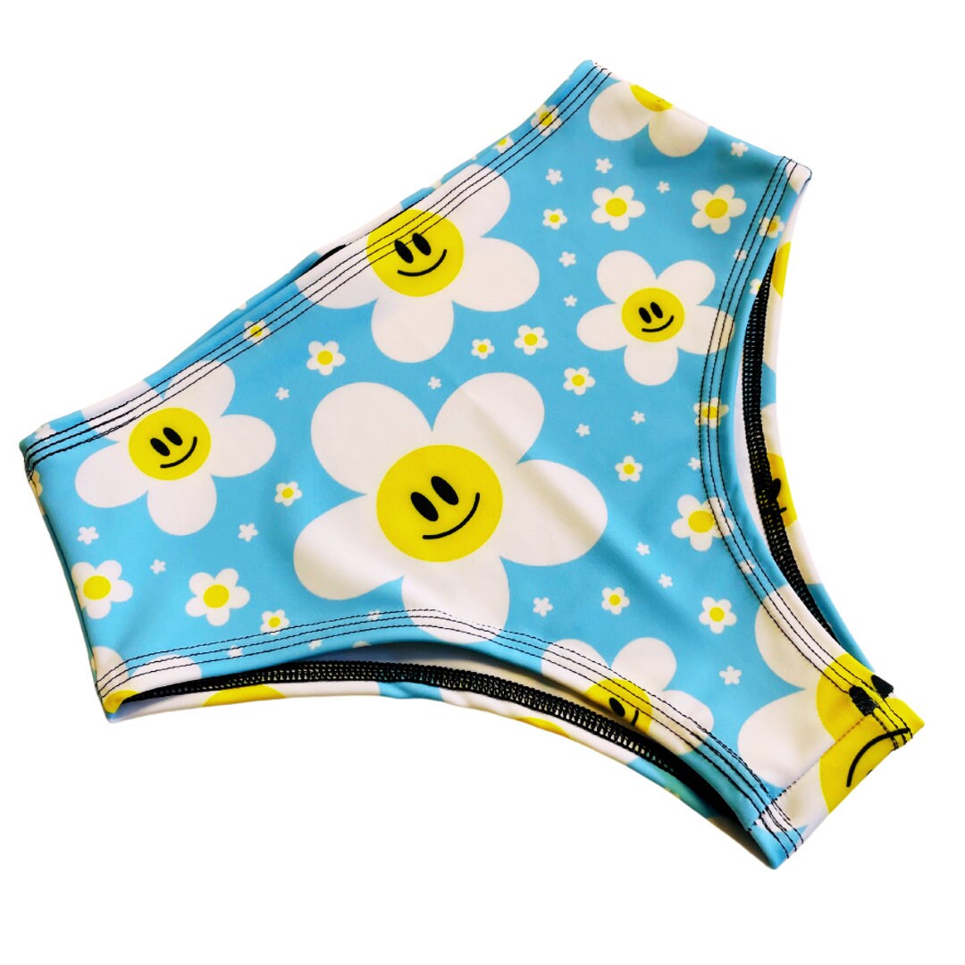 HAPPY DAISY | High Waisted Bottoms | Ready to Ship
