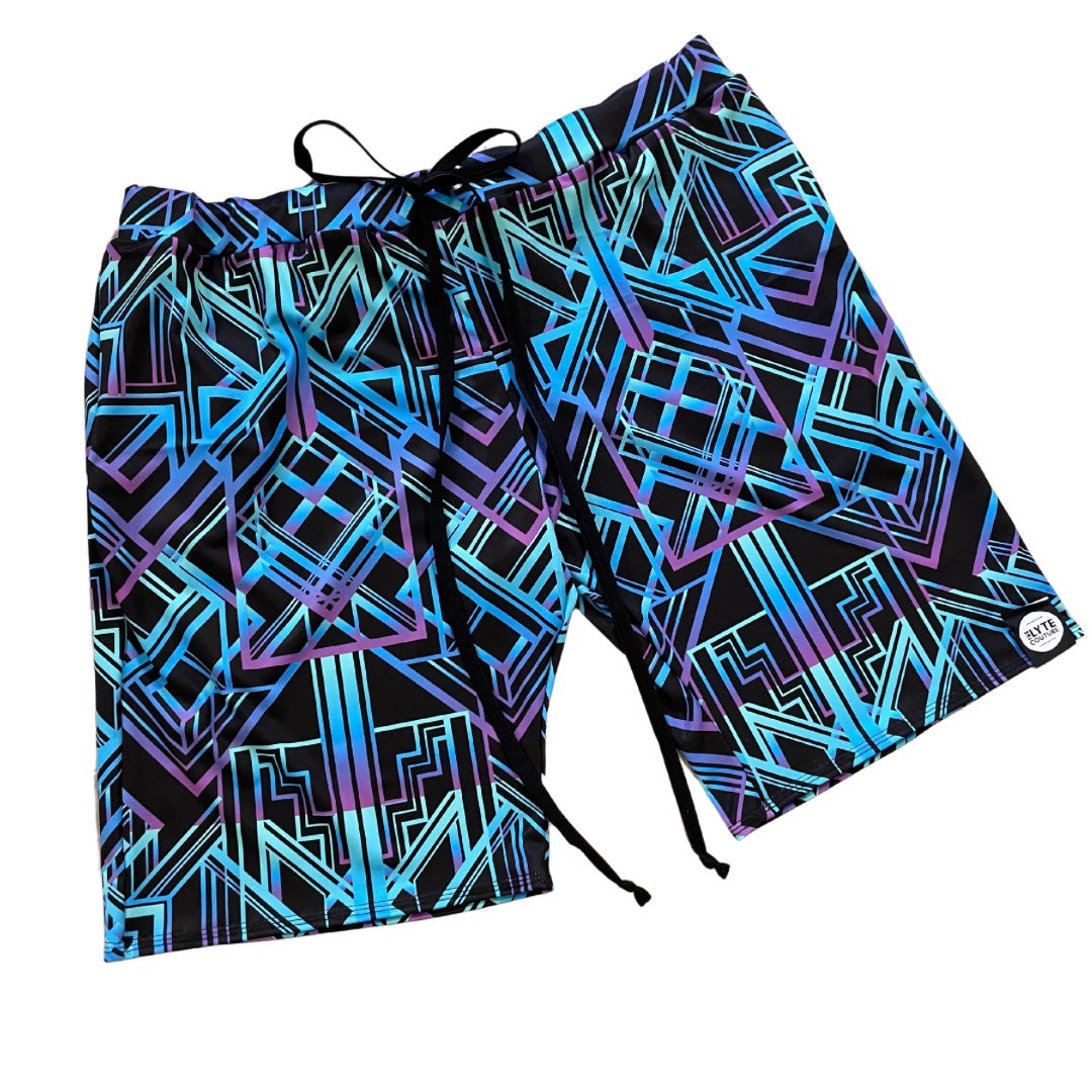 ALL NIGHTER | Mens Shorts | Festival Shorts | Drawstring Shorts