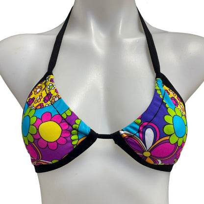STRAWBERRY FIELDS | Bikini Top, Women's Festival Top, Rave Top