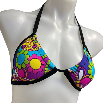 STRAWBERRY FIELDS | Bikini Top, Women's Festival Top, Rave Top