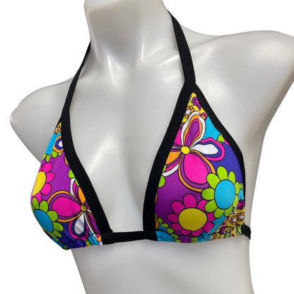 STRAWBERRY FIELDS | Bikini Top, Women's Festival Top, Rave Top