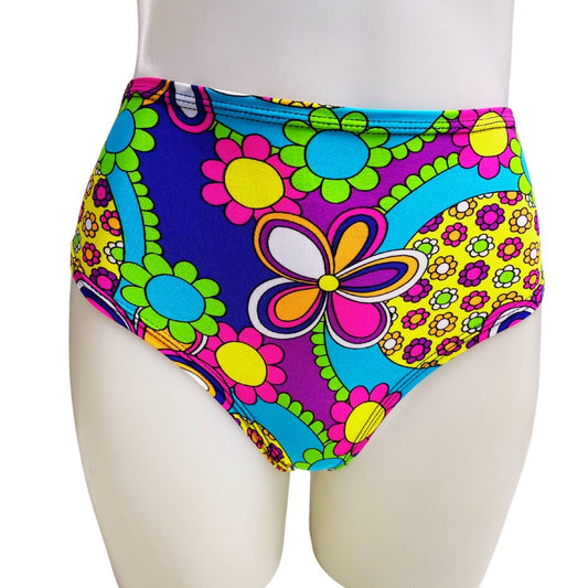 STRAWBERRY FIELDS  | High Waisted Bottoms, Festival Bottoms, Rave Bottoms, Black Rave Outfit