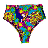 STRAWBERRY FIELDS  | High Waisted Bottoms, Festival Bottoms, Rave Bottoms, Black Rave Outfit