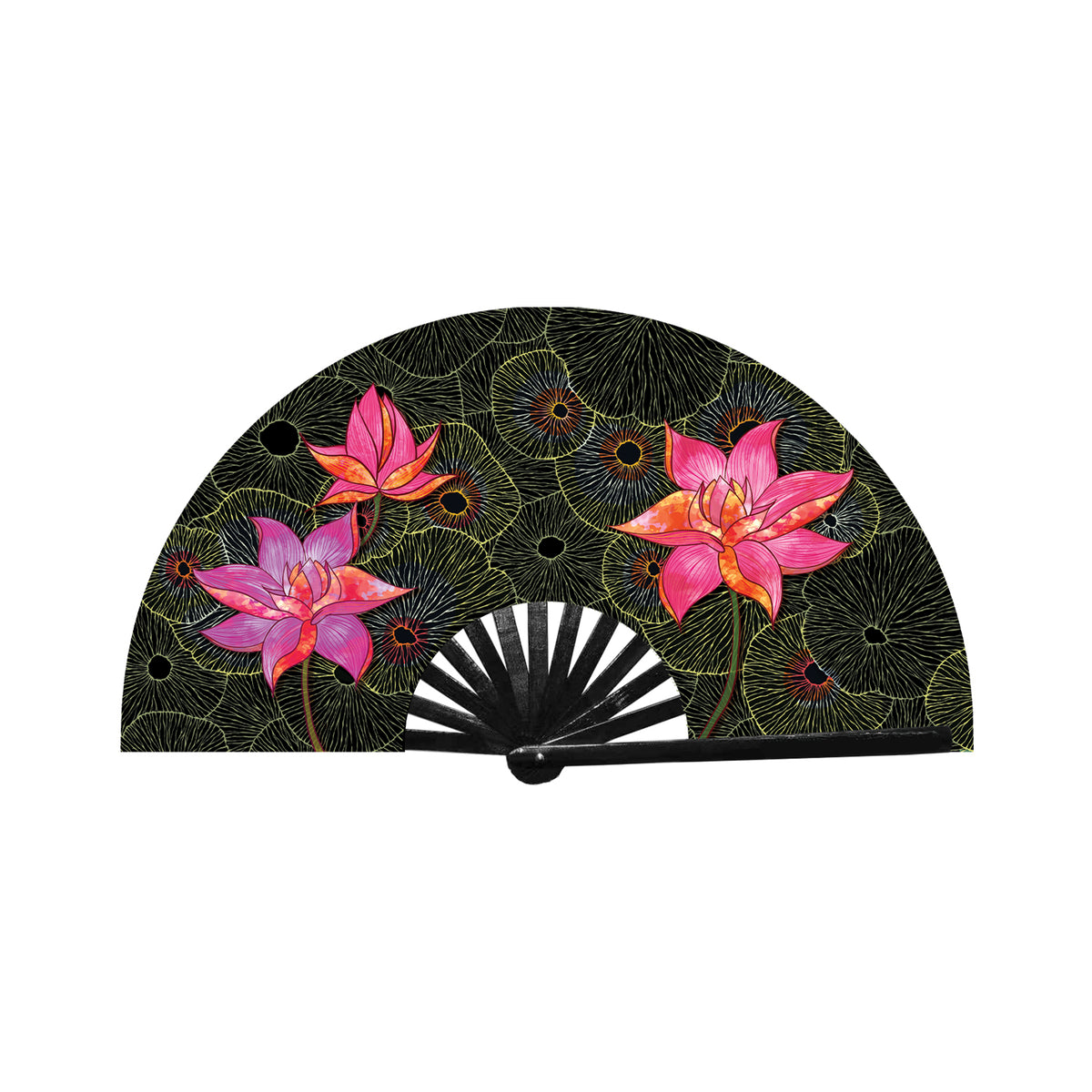 Lotus Fan | Rave Fans, Rave Accessories | Electric Wave