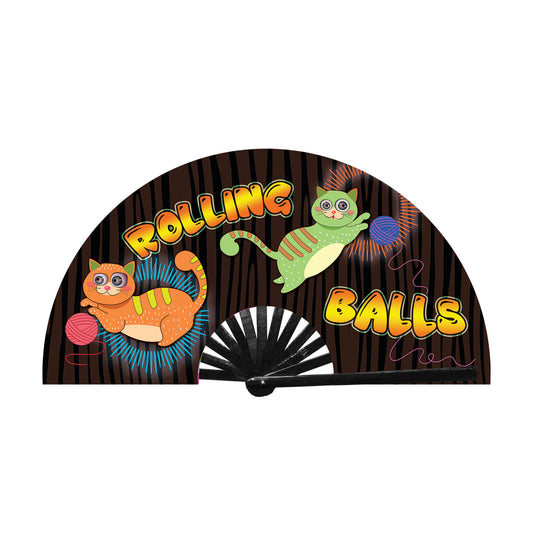 Rolling Balls hand held fan